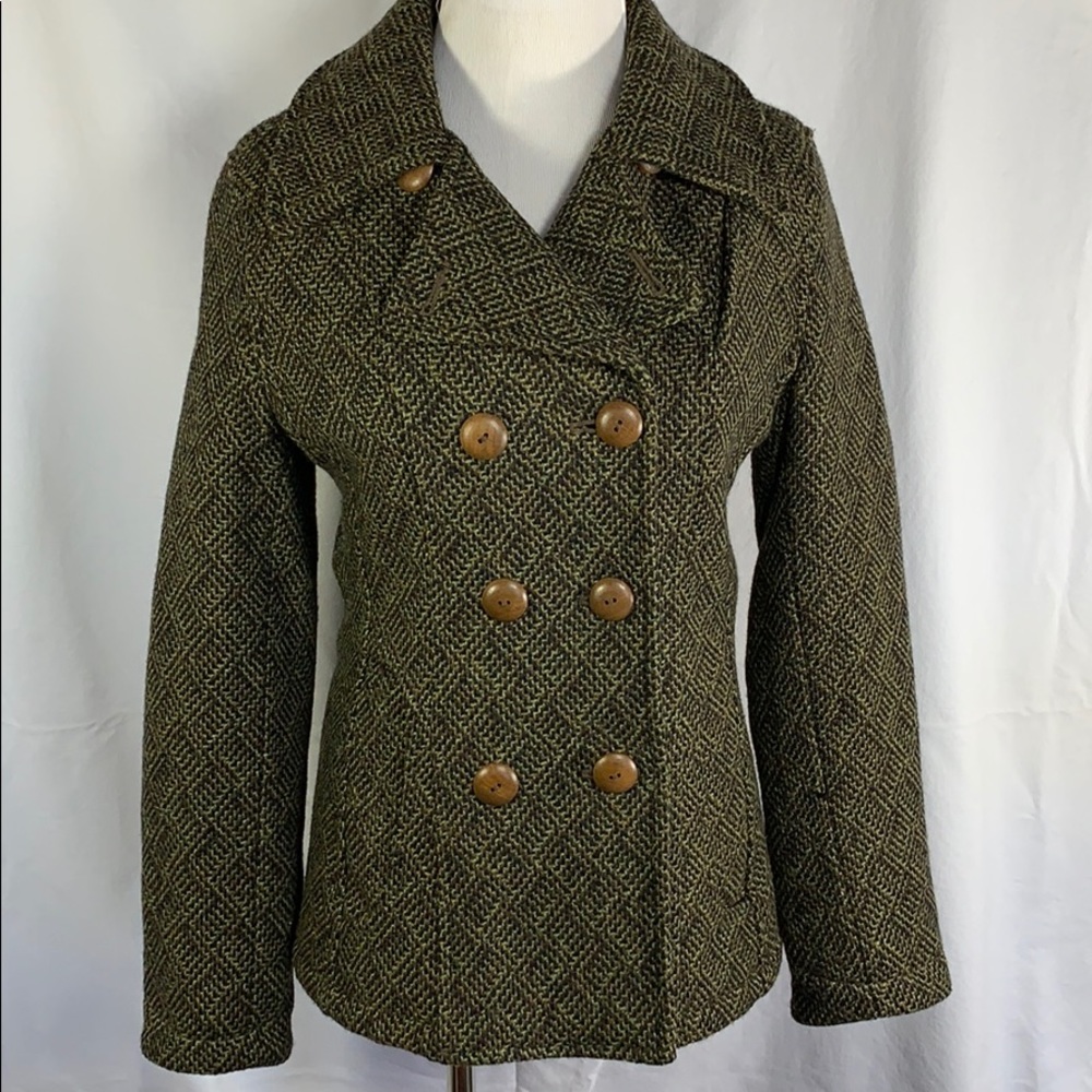 Spiewak Wool Blend Insulated Pea Coat ⭐️